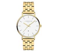 Liebeskind Berlin Damen Armbanduhr - Klassische Quarzuhr 34 mm - Edelstahlarmband - 3 ATM wasserdicht - Perfekt für den Alltag