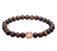 LIEBESKIND BERLIN Damen Beads Armband - Armschmuck aus Edelstahl und Halbedelsteinen - Schmuckstück und Talisman zugleich - elastisch, handgefertigt, modisch, vielseitig kombinierbar