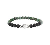 LIEBESKIND BERLIN Beads - The African Turquoise meets Lava Stone Armband
