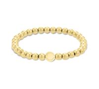 LIEBESKIND BERLIN Bracelet - Elegantes Armband aus poliertem Edelstahl - IP Gold - Verstellbar bis 18 cm - wasserfest & hautfreundlich