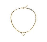 Liebeskind Berlin Damen-Collier Edelstahl Gold