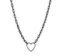 LIEBESKIND Berlin Damen-Collier Edelstahl (schwarz)