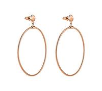 LIEBESKIND BERLIN Damen-Creole Edelstahl LJ-0163-E-73, rosé