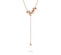 Liebeskind Berlin Damen Halskette LJ-1716-N-42 aus Edelstahl in IP Roségold