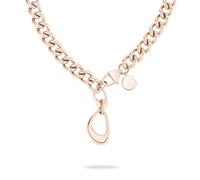 Liebeskind Berlin Damen Halskette LJ-1786-N-45 aus Edelstahl in IP Roségold