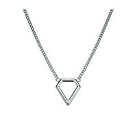 LIEBESKIND BERLIN Damen-Kette mit Anhänger Edelstahl mattiert 46 cm - LJ-0001-N-45