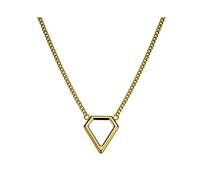 LIEBESKIND BERLIN Damen-Kette mit Anhänger Edelstahl mattiert 46 cm - LJ-0002-N-45