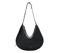 LIEBESKIND Berlin Damen Naomi Heavy Pebble Hobo L, Schwarz, Large (HxBxT 41.3cm x 51.7cm 0.5cm) EU
