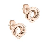 LIEBESKIND BERLIN Damen Ohrringe - Knoten Ohrstecker & Creolen aus Edelstahl - modern und wunderbar alltagstauglich - Ohrschmuck erhältlich in verschiedenen Farben