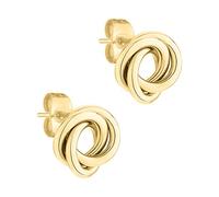 LIEBESKIND BERLIN Damen Ohrringe - Knoten Ohrstecker & Creolen aus Edelstahl - modern und wunderbar alltagstauglich - Ohrschmuck erhältlich in verschiedenen Farben