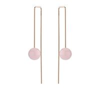 LIEBESKIND BERLIN Damen Ohrringe - Lange Hängeohrringe mit verschiedenen Anhängern - Edelstahl in Silber, Gold, Roségold & Schwarz - Stilvoll & Vielseitig