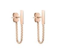 LIEBESKIND BERLIN Damen Ohrringe - Lange Hängeohrringe mit verschiedenen Anhängern - Edelstahl in Silber, Gold, Roségold & Schwarz - Stilvoll & Vielseitig