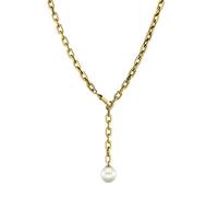 Liebeskind Berlin Damen-Perlenketten Edelstahl IP Roségold LJ-0264-N-46