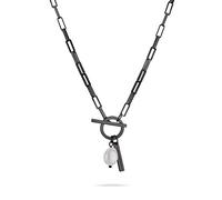Liebeskind Berlin Damen Schmuck aus Edelstahl - Halskette und Armschmuck aus einem coolen Kettenlook mit Perle - zeitlos, modern & alltagstauglich