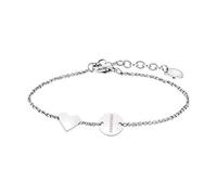 LIEBESKIND BERLIN Damen Schmuck Halskette und Armband aus Edelstahl - Silber, Gold, Roségold, Schwarz - verstellbar - Geschenkidee