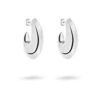Liebeskind Berlin Creole LJ-1684-E-36 – Organic Shapes, Edelstahl IP Rhodium, Silber, Damen