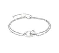 LIEBESKIND BERLIN Damen Schmuck Organic Knot - Kette, Armband und Creolen aus Edelstahl in verschiedenen Farben - zeitlos, modern & alltagstauglich