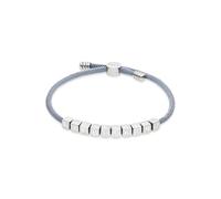 LIEBESKIND BERLIN Damen Schmuck - Stoffarmband mit Edelstahl Würfeln und Liebeskind Logo - in verschiedenen Farben