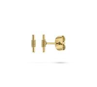 Liebeskind Berlin Ohrring Twist Edelstahl IP Gold 0,7 cm Steckverschluss