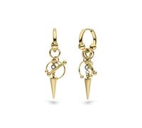 LIEBESKIND BERLIN Damen Schmuck - Urban Collection - Piercing Design - Creolen, Ohrringe - modern, besonders & wandelbar