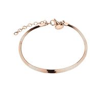 LIEBESKIND BERLIN Damen Sleekchain Armband- Edelstahl Armkette in verschiedenen Farben und Längen, größenverstellbar - zeitlos, modern und vielseitig kombinierbares Schmuckstück