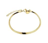 LIEBESKIND BERLIN Damen Sleekchain Armband- Edelstahl Armkette in verschiedenen Farben und Längen, größenverstellbar - zeitlos, modern und vielseitig kombinierbares Schmuckstück
