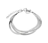 Liebeskind Berlin Armband LJ-0719-B-20 Edelstahl Snake-Chain Silber Damen