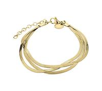 LIEBESKIND BERLIN Damen Sleekchain Armband- Edelstahl Armkette in verschiedenen Farben und Längen, größenverstellbar - zeitlos, modern und vielseitig kombinierbares Schmuckstück