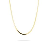 LIEBESKIND BERLIN Damen Sleekchain Halskette - Edelstahl Kette in verschiedenen Farben und Längen, größenverstellbar - zeitlos, modern und vielseitig kombinierbares Schmuckstück