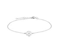 LIEBESKIND BERLIN Armband mit Zirkoniastein aus Edelstahl LJ-0550-B-20