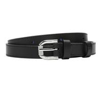 LIEBESKIND BERLIN Fab 5 Kodiaq Sheep Roller Buckle Belt 1.8 CM W105 Black