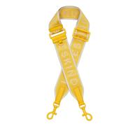 LIEBESKIND BERLIN Fancy Straps Logo Webbing Strap Lemon