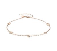 Liebeskind Berlin Fußkette aus Edelstahl in roségold LJ-0708-A-27