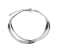 Liebeskind Berlin Fußkette aus Edelstahl in silber LJ-0722-A-27