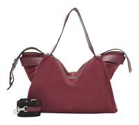 LIEBESKIND BERLIN Gray5 Suede Satchel L Peony 