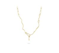 Liebeskind Berlin Halskette LJ-1671-N-45 aus Edelstahl in IP Gold