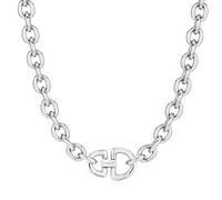 Liebeskind Berlin Halskette - Edelstahl The D-Link Statement - Gr. unisize - in Silber - für Damen