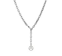 Liebeskind Berlin Halskette - Edelstahl The Long Steel Ball - Gr. unisize - in Gold - für Damen