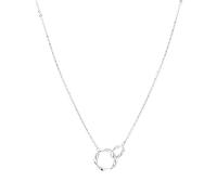 Kette mit Anhänger LIEBESKIND BERLIN "LJ-0988-N-45, LJ-0989-N-45" Halsketten Gr. Edelstahl, Länge: 45 cm, silberfarben (edelstahlfarben) Damen Ketten mit Anhänger (30197965-0)