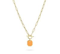 Liebeskind Berlin Halskette LJ-1301-N-45 IP Gold-Orange