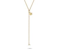 Liebeskind Berlin Halskette LJ-1633-N-55 aus Edelstahl in IP Gold