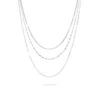 Liebeskind Berlin Halskette Sparkling With Layers LJ-1459-N-58 – Edelstahl – Silber