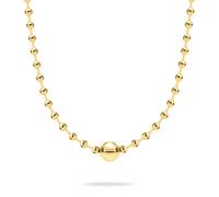 Liebeskind Berlin Damen Halskette LJ-1713-N-42 aus Edelstahl in IP Gold