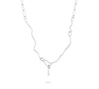 Liebeskind Berlin Halskette LJ-1670-N-45 aus Edelstahl in Silber