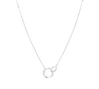 Kette mit Anhänger LIEBESKIND BERLIN "LJ-0988-N-45, LJ-0989-N-45" Halsketten Gr. Edelstahl, Länge: 45 cm, silberfarben (edelstahlfarben) Damen Ketten mit Anhänger (30197965-0)