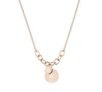 Halskette mit Anhänger aus Edelstahl (Roségold)