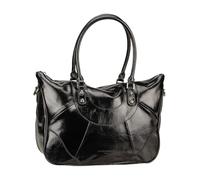 Liebeskind Berlin Shopper - Esther Lack Distressed Satchel Bag M - Gr. unisize - in Schwarz - für Damen
