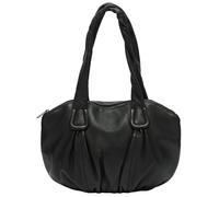 Handlicher Shopper aus Leder schwarz