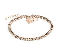 LIEBESKIND BERLIN Herz-Armband für Damen - Edelstahl-Armschmuck mit liebevollem Herzanhänger - In verschiedenen Farben und Ausführungen - Romantische Geschenkidee