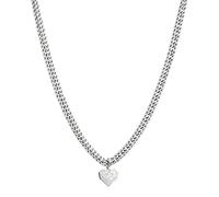 LIEBESKIND Halskette Broken Heart Edelstahl
